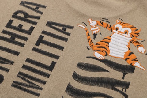 EMBROIDERY STYLE TIGER TEE