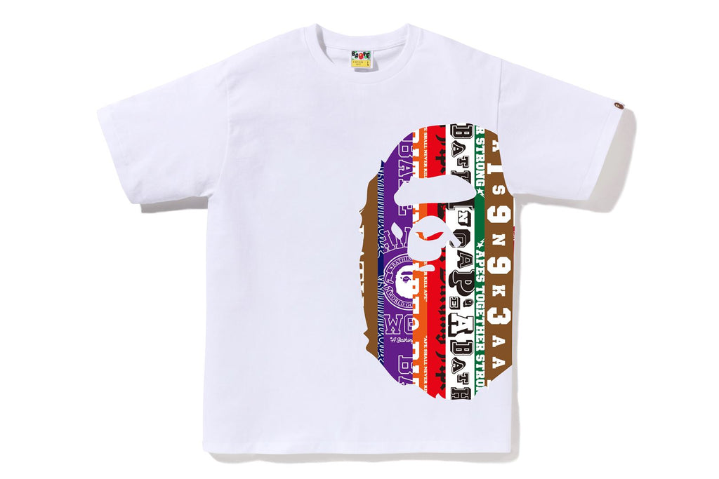 FANS SCARF SIDE BIG APE HEAD TEE