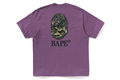 CAMO STONE APE HEAD RELAXED FIT TEE