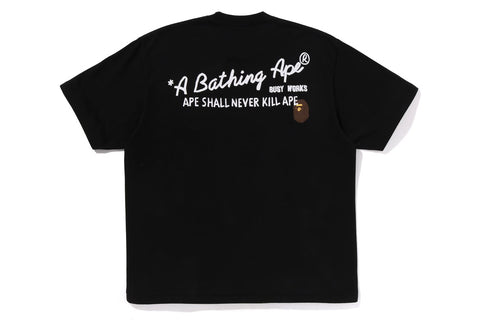 HAND DRAW BAPE RELAXED FIT TEE