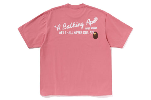 HAND DRAW BAPE RELAXED FIT TEE