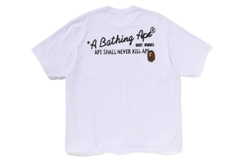 HAND DRAW BAPE RELAXED FIT TEE