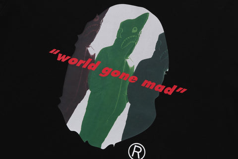 SHARK SEIJIN APE HEAD RELAXED FIT TEE