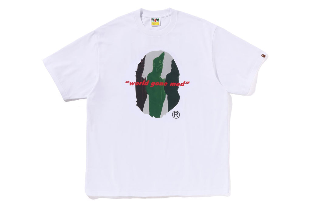SHARK SEIJIN APE HEAD RELAXED FIT TEE