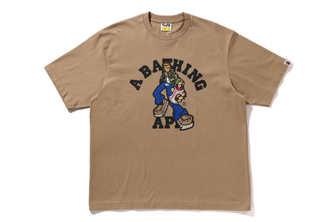 GRAFFITI CHARACTER COLLEGE RELAXED FIT TEE
