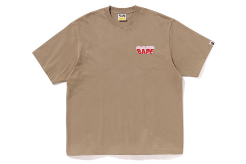GRAFFITI BAPE LOGO RELAXED FIT TEE