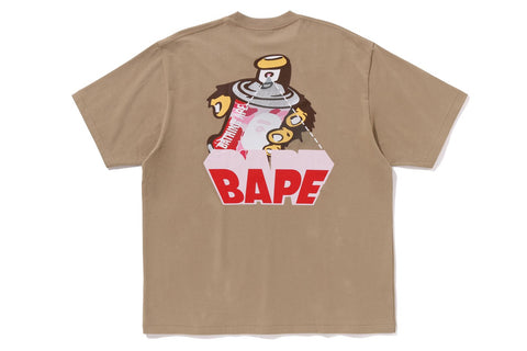 GRAFFITI BAPE LOGO RELAXED FIT TEE