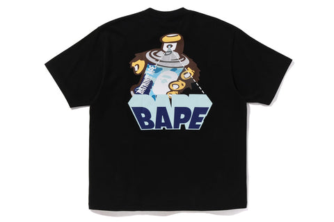 GRAFFITI BAPE LOGO RELAXED FIT TEE