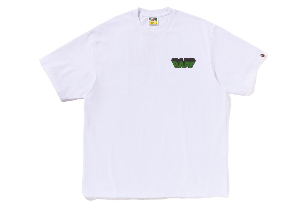 GRAFFITI BAPE LOGO RELAXED FIT TEE