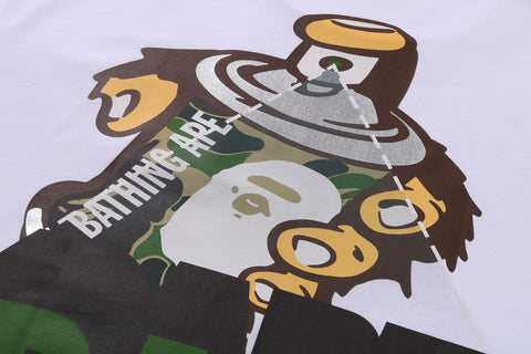 GRAFFITI BAPE LOGO RELAXED FIT TEE