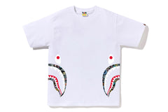 FLORAL CAMO SIDE SHARK TEE