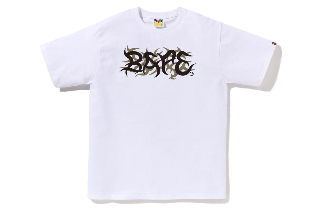 TRIAL CAMO BAPE LOGO TEE