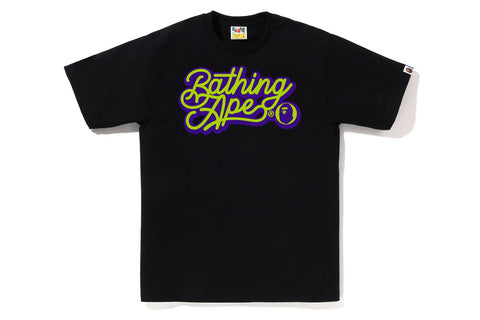BATHING APE SCRIPT LOGO TEE