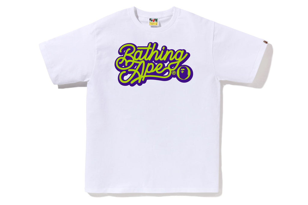 BATHING APE SCRIPT LOGO TEE