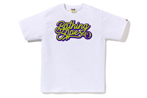 BATHING APE SCRIPT LOGO TEE