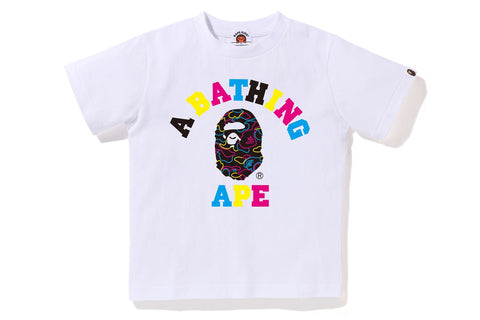 NEON CAMO COLLEGE TEE