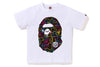 NEON CAMO BIG APE HEAD TEE