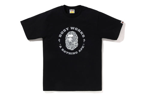 WILD LEOPARD PATTERN BUSY WORKS STA TEE