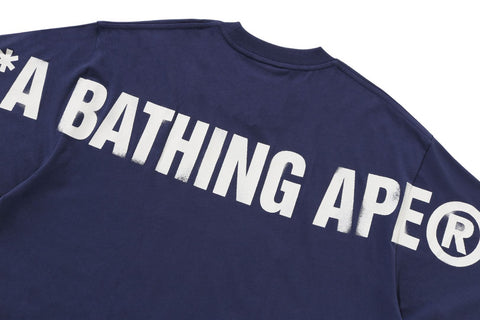 SPRAY PRINT APE HEAD RELAXED FIT TEE #2