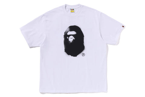 SPRAY PRINT APE HEAD RELAXED FIT TEE #2