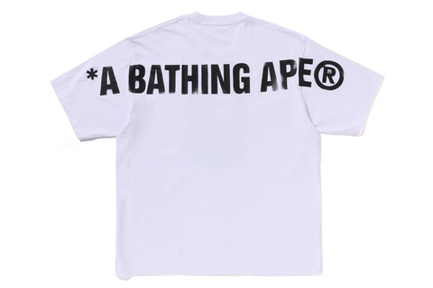 SPRAY PRINT APE HEAD RELAXED FIT TEE #2