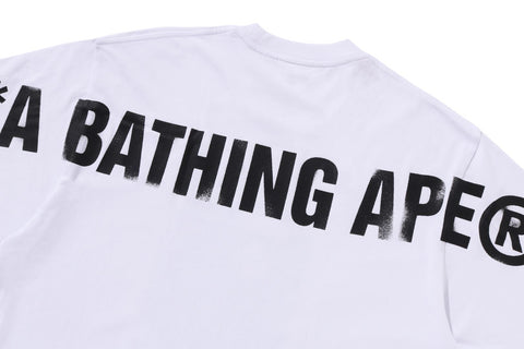 SPRAY PRINT APE HEAD RELAXED FIT TEE #2