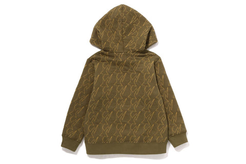 STA QUILTING BAPE ZIP HOODIE