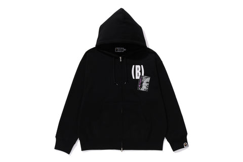 (B)APE SOUNDS LOGO ZIP HOODIE