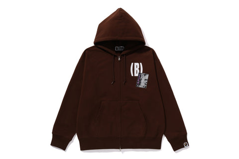 (B)APE SOUNDS LOGO ZIP HOODIE