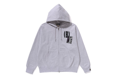 (B)APE SOUNDS LOGO ZIP HOODIE