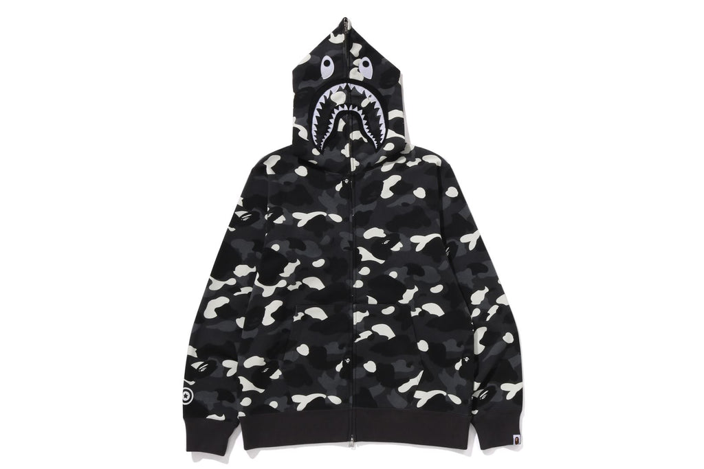 CITY CAMO SHARK FULL ZIP HOODIE