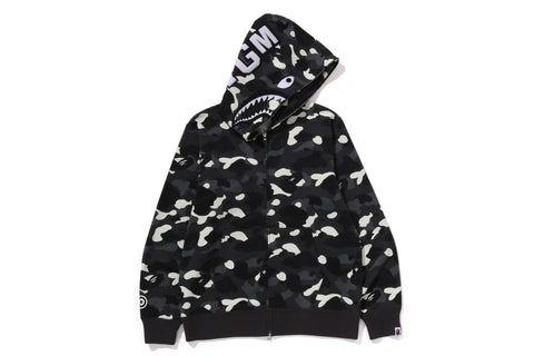CITY CAMO SHARK FULL ZIP HOODIE