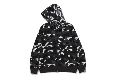 CITY CAMO SHARK FULL ZIP HOODIE