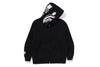 COLLEGE MONOGRAM RELAXED FIT SHARK FULL ZIP HOODIE
