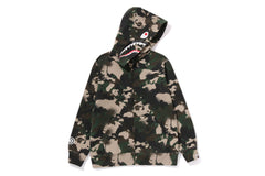 MAP CAMO SHARK ZIP HOODIE