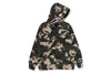 MAP CAMO SHARK ZIP HOODIE
