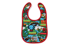 BABY MILO GAME PATTERN BIB