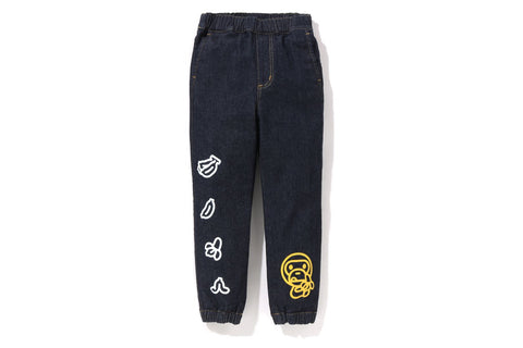 BABY MILO BANANA JOGGER DENIM PANTS