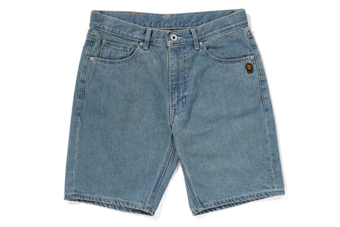 MILO LOW WAIST BERMUDA DENIM SHORTS