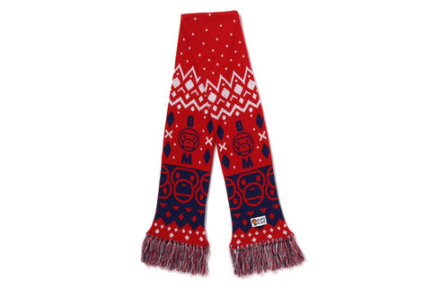BABY MILO NORDIC KNIT SCARF