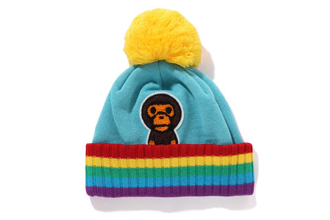 BABY MILO PATCH KNIT CAP