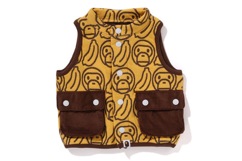 BANANA MILO KNIT JACQUARD VEST