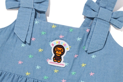 BABY MILO STA LIGHT DENIM ONEPIECE