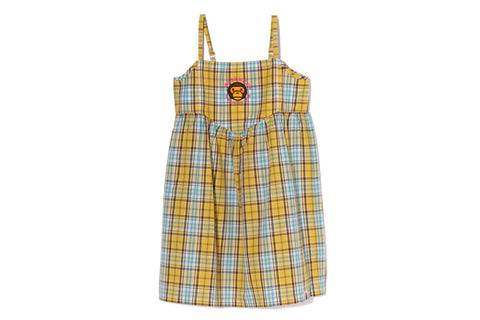 CHECK BABY MILO CAMISOLE ONEPIECE