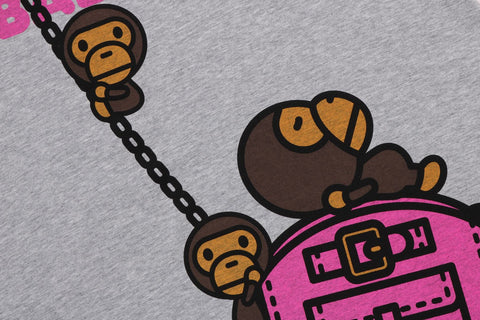 POCHETTE PRINT DRESS