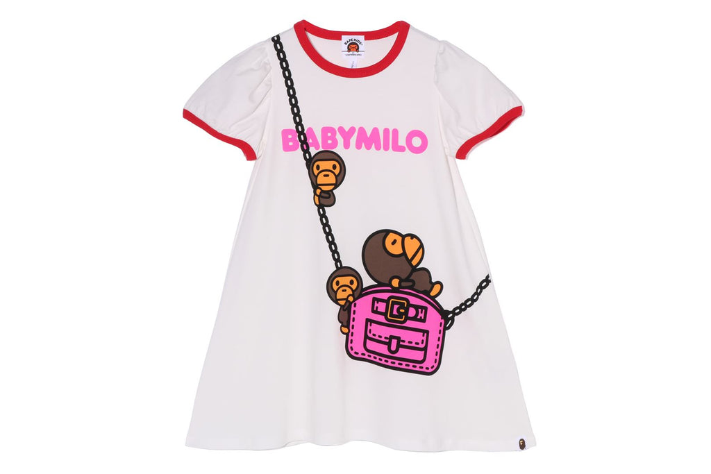 POCHETTE PRINT DRESS