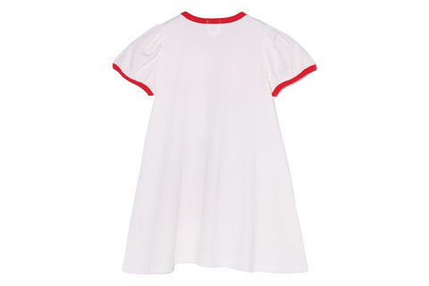 POCHETTE PRINT DRESS