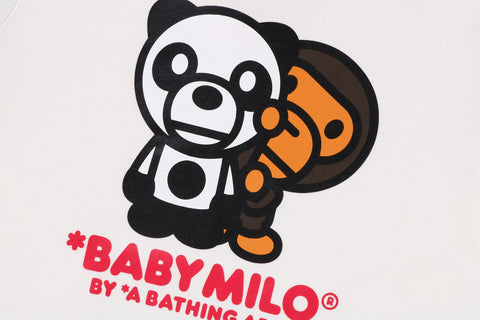 BABY MILO PANDA LAYERED PULLOVER HOODIE