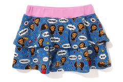 BABY MILO SPEECH BALLOON FRILL SKIRT