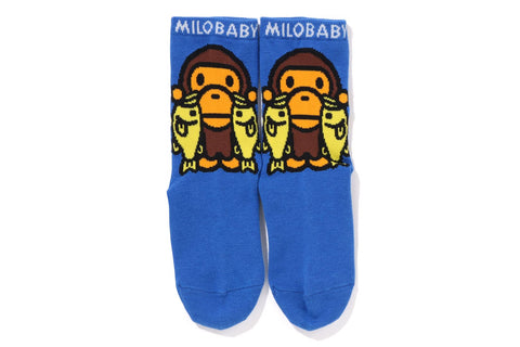 BABY MILO BLACK BASS SOCKS